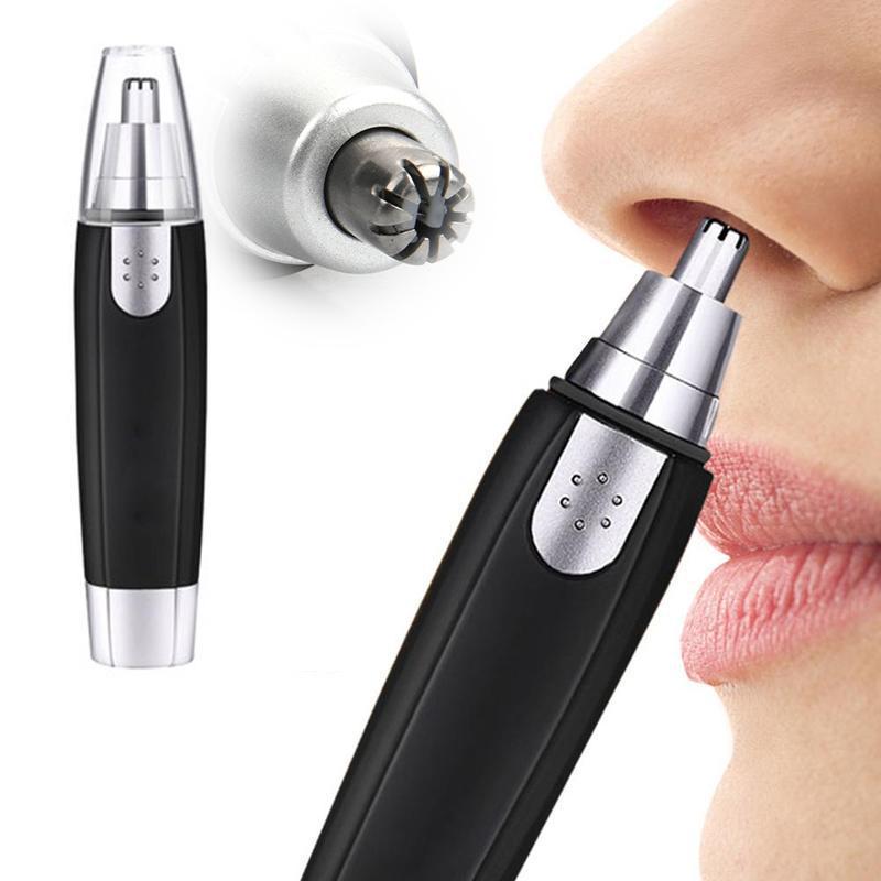 Painless Nose Hair Trimmer For Men And Women - Ear And Face Cleaning Razor Shaving Tool For Smooth And Hair-Free Skin