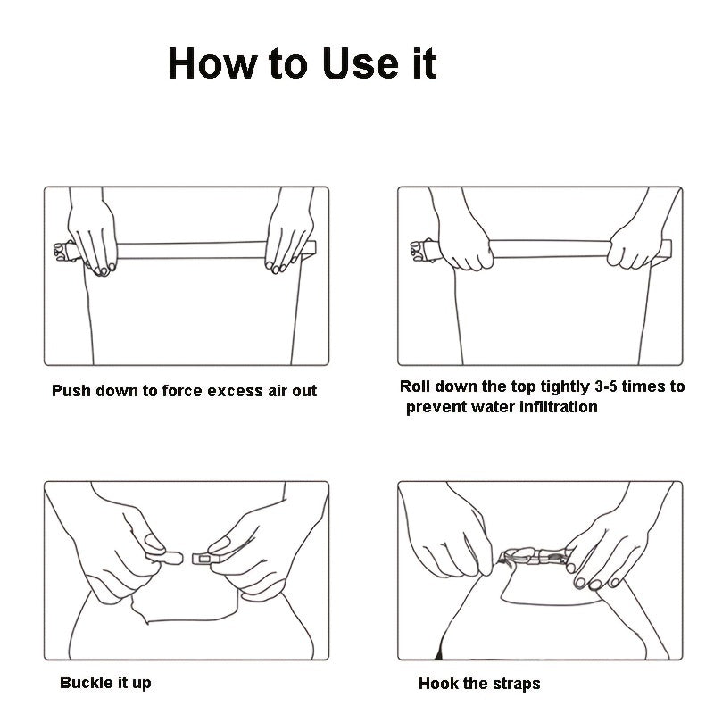 Stay Dry and Protected: Waterproof Dry Bags with Assorted Colors for Kayaking, Boating, Camping, and Fishing