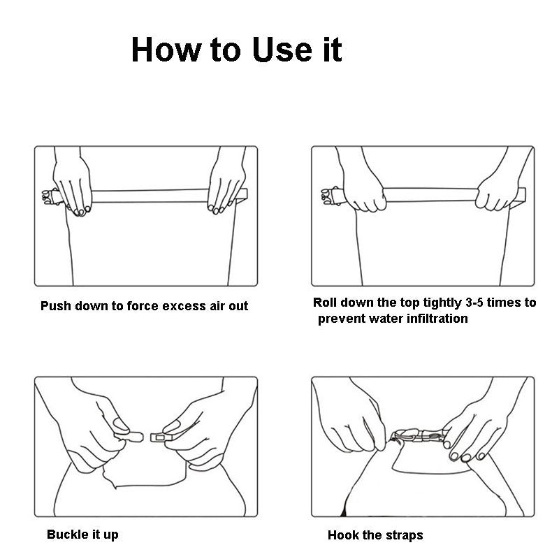 Stay Dry and Protected: Waterproof Dry Bags with Assorted Colors for Kayaking, Boating, Camping, and Fishing