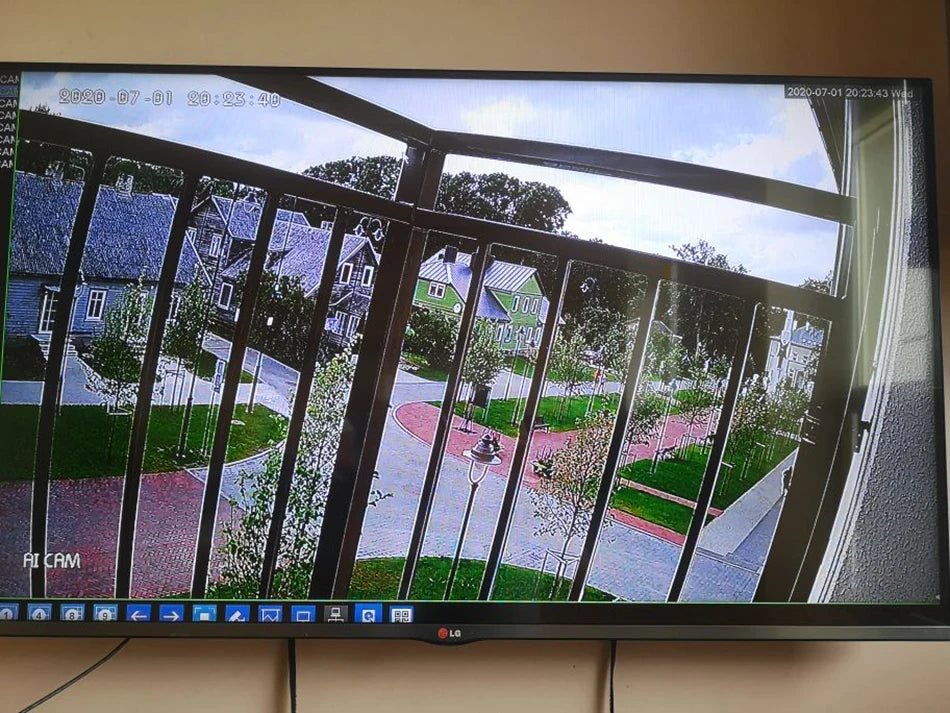 Techage 8CH HD 4MP POE NVR Kit CCTV Security System H.265 Face Detect Outdoor Two-way Audio IP Camera P2P Video Surveillance Set