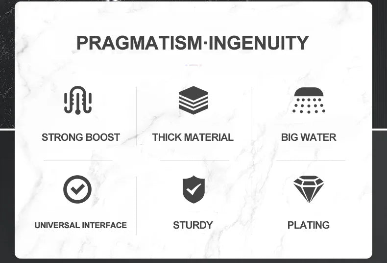 ZhangJi 300 Holes High Pressure Rainfall Shower Head Water Saving 3 Color Chrome Black White Sprayer Nozzle Bathroom Accessories