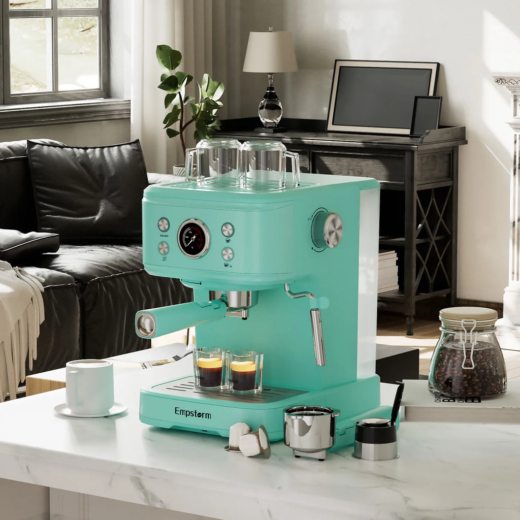 Empstorm Electric Barista Kitchen Coffee Machine 2 in 1 High Quality Espresso Coffee Machine for Nespresso Capsules