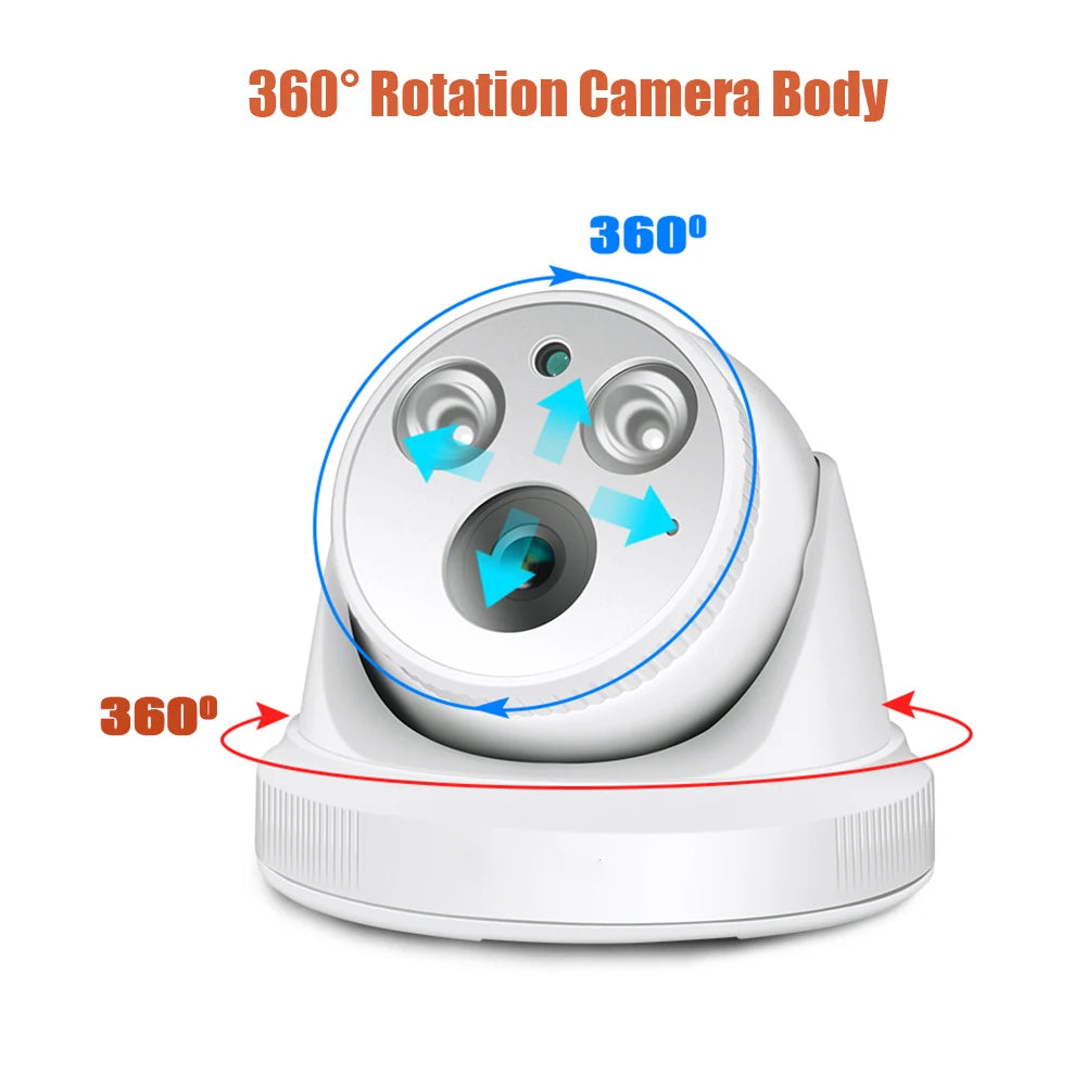 5MP 3MP Dome POE H.265 1080P CCTV IP Camera ONVIF Face Detection for POE NVR System Indoor Security Surveillance XMEYE