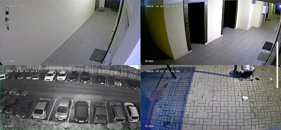 Techage 8CH HD 4MP POE NVR Kit CCTV Security System H.265 Face Detect Outdoor Two-way Audio IP Camera P2P Video Surveillance Set