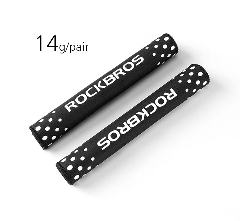 ROCKBROS Bicycle Frame Protection Ultralight MTB Bike Frame Protector Chain Rear Fork Guard Cover Cycling Chain Cover Black