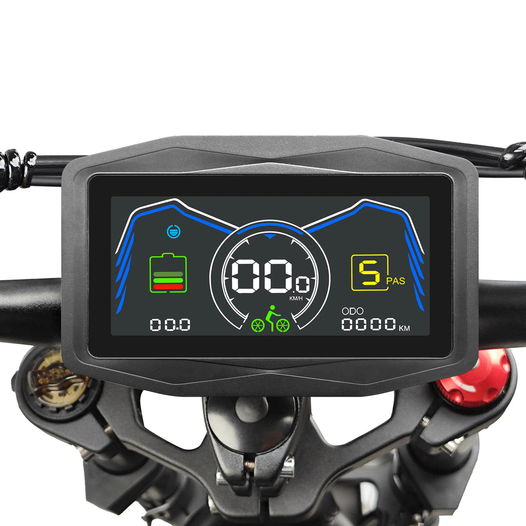 Dual Motor Downhill Ebike 20 Inch Full Suspension Electric Motocross Dirt Pit Fat Tire E Mountain Cross Bike 3000W Bicycle