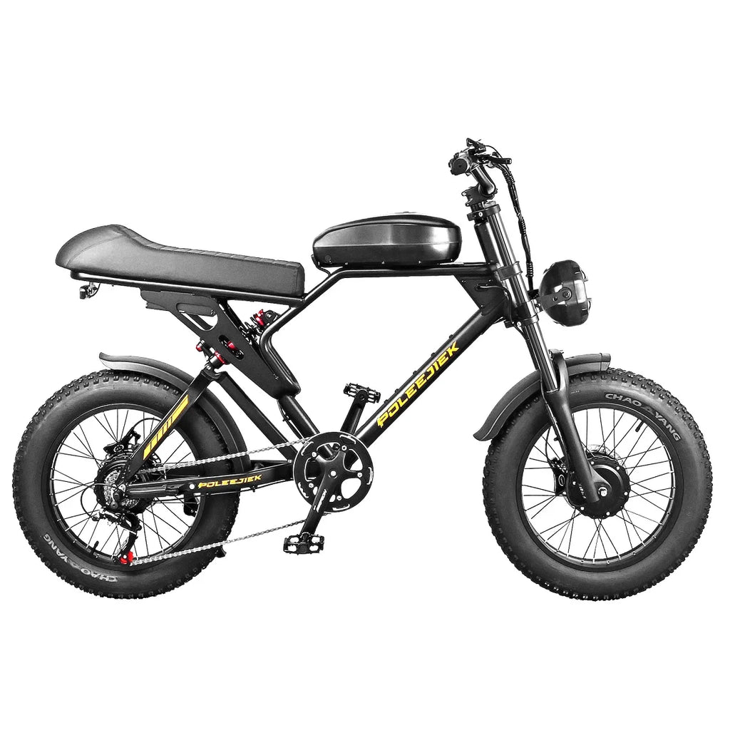 Dual Motor Downhill Ebike 20 Inch Full Suspension Electric Motocross Dirt Pit Fat Tire E Mountain Cross Bike 3000W Bicycle