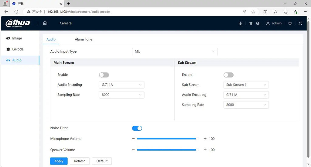 Dahua IPC-HFW3849T1-AS-PV-S5 8MP POE IP67 Built-in Mic & Spk IR30M & Full Color 30M Active Deterrence SMD 4.0 WizSense IP Camera
