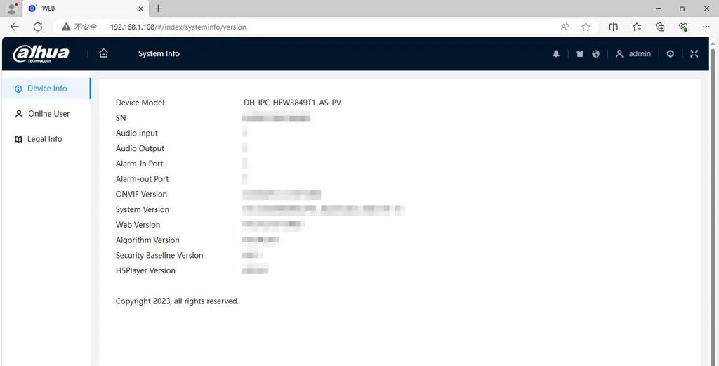 Dahua IPC-HFW3849T1-AS-PV-S5 8MP POE IP67 Built-in Mic & Spk IR30M & Full Color 30M Active Deterrence SMD 4.0 WizSense IP Camera