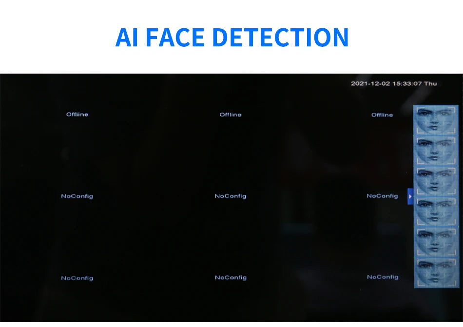 Hiseeu H.265+ 4CH 10CH 16CH POE NVR For IP Security Surveillance Camera CCTV System 5MP 8MP 4K Audio Video Recorder Face Detect