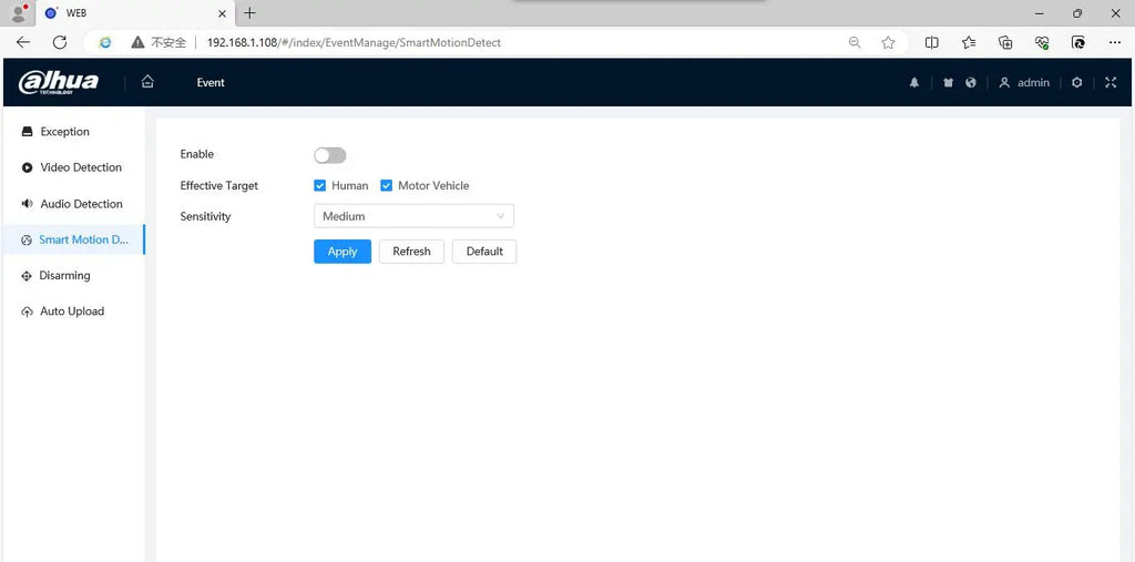 Dahua SD1A404DB-GNY IR15m 4MP built-in MIC 2.8-12mm motorized zoom lens Built-in Mic SMD Face detection IR 20M PTZ POE AI Camera