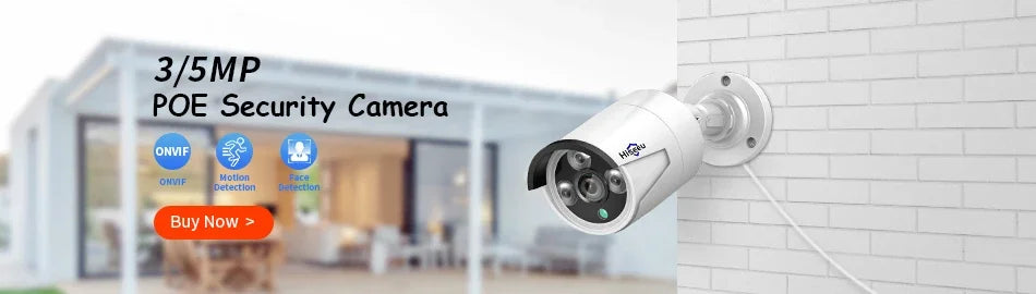 Hiseeu H.265+ 4CH 10CH 16CH POE NVR For IP Security Surveillance Camera CCTV System 5MP 8MP 4K Audio Video Recorder Face Detect