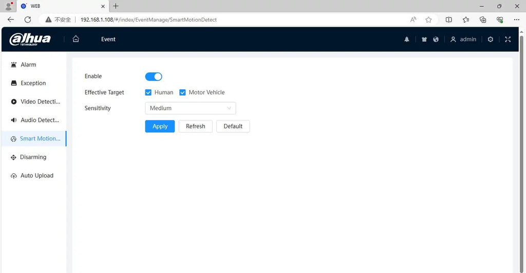 Dahua IPC-HFW3849T1-AS-PV-S5 8MP POE IP67 Built-in Mic & Spk IR30M & Full Color 30M Active Deterrence SMD 4.0 WizSense IP Camera