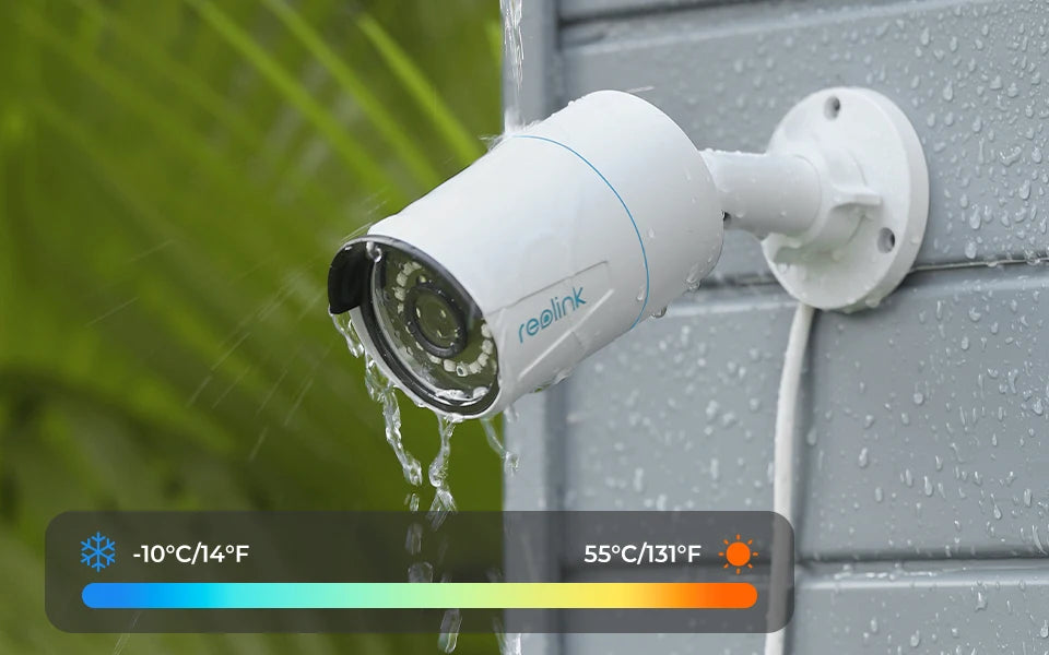 Reolink Smart Security Camera 5MP Outdoor Infrared Night Vision Cam with Human/Car/Pet Detection POE IP Camera