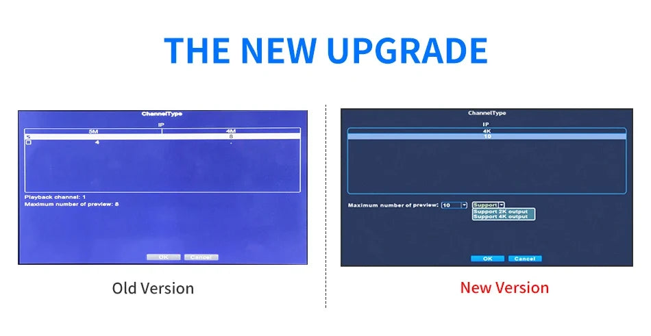 Hiseeu H.265+ 4CH 10CH 16CH POE NVR For IP Security Surveillance Camera CCTV System 5MP 8MP 4K Audio Video Recorder Face Detect