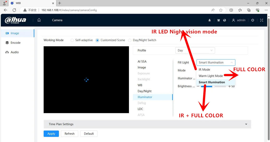 Dahua IPC-HFW3849T1-AS-PV-S5 8MP POE IP67 Built-in Mic & Spk IR30M & Full Color 30M Active Deterrence SMD 4.0 WizSense IP Camera
