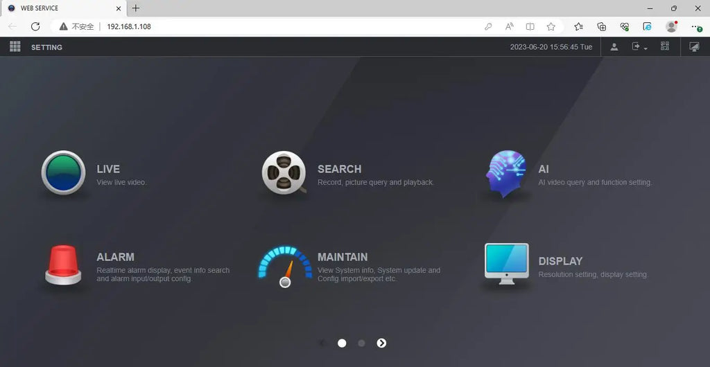 Dahua NVR4104HS-4KS3 4CH 4k NVR & NVR4108HS-EI 8CH AI NVR & NVR4116HS-EI 16ch without POE WizSense AI Network Video Recorder