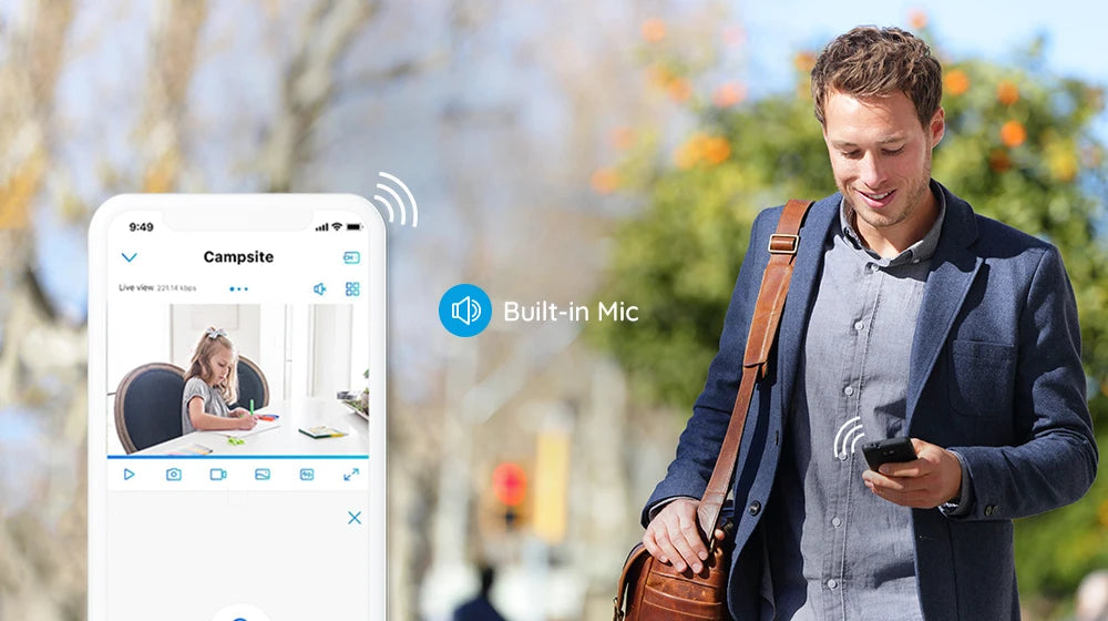 Reolink Smart Security Camera 5MP Outdoor Infrared Night Vision Cam with Human/Car/Pet Detection POE IP Camera