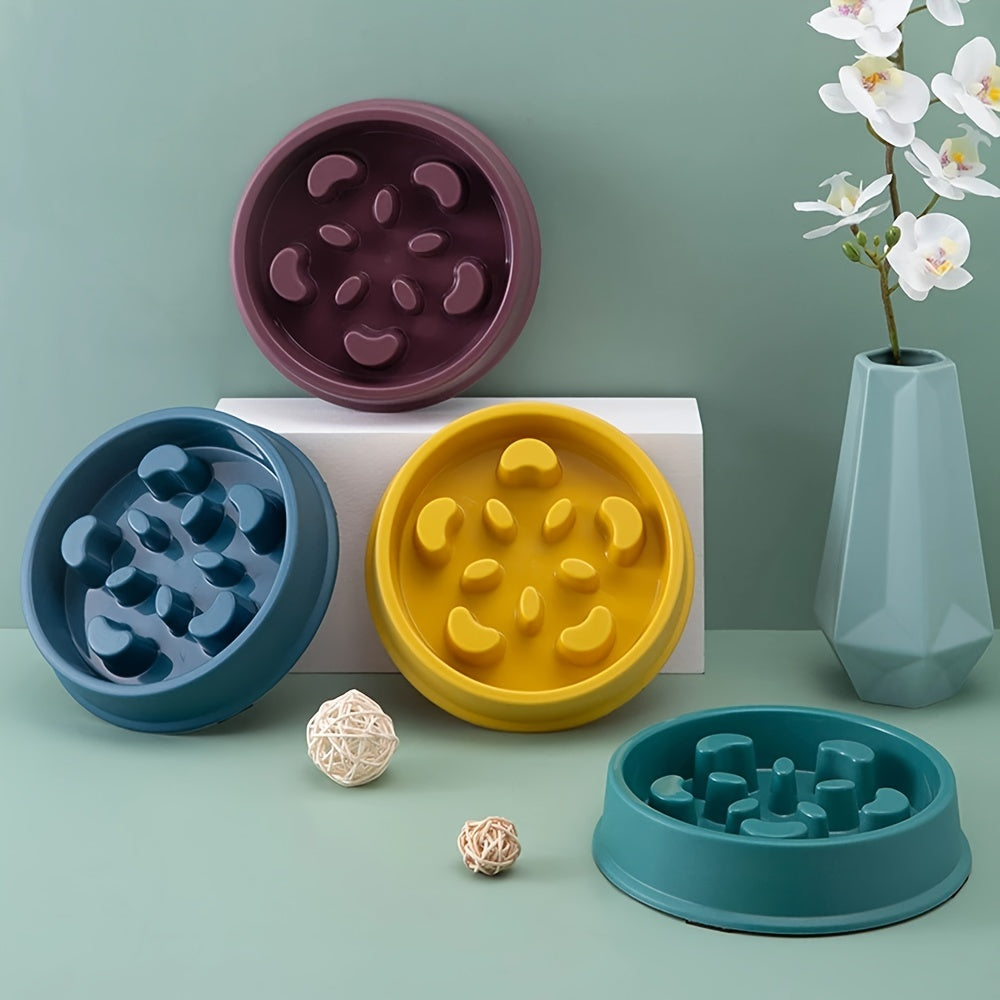 Anti-Choking Slow Feeder and Water Bowl Station Set for Dogs and Cats - Prevents Overeating and Promotes Healthy Digestion